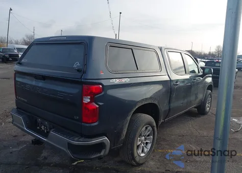 2020 Chevrolet Silverado 1500 4Wd Short Bed Lt from USA, damaged, VIN 3GCUYDED4LG374849